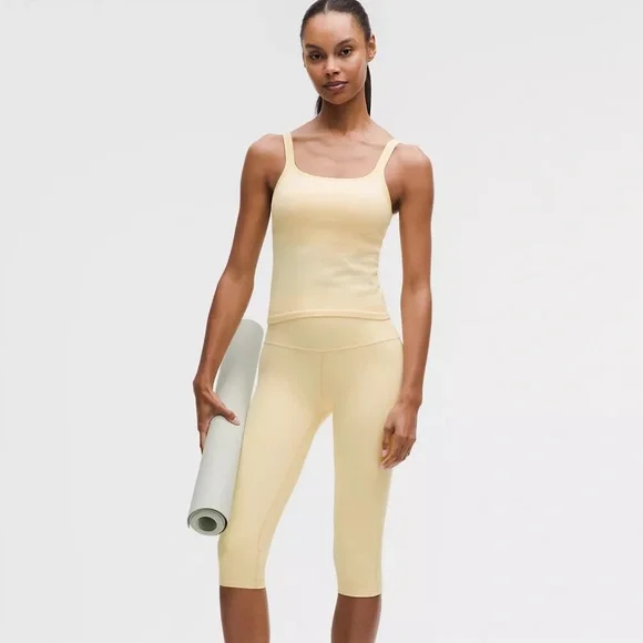 Lululemon Buttercream Crop Align Leggings 17” Size 8 - Picture 1 of 10